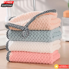 10 peças pano de limpeza de microfibra toalhas de prato absorvente de cozinha eficiente comprar usado  Enviando para Brazil