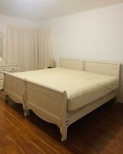 Twin beige wooden for sale  San Gabriel