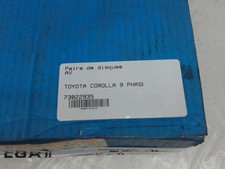 Paire disques toyota d'occasion  Sainte-Livrade-sur-Lot