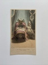 Napoleon II śpi w kołysce i matka Maria Ludwika z Austrii grawer na sprzedaż  Wysyłka do Poland