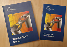 Tabellenbuch metall tabellen gebraucht kaufen  Berglicht, Immert, Malborn