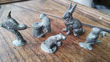 Vintage miniature pewter for sale  BROADSTONE