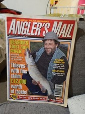 Anglers magzine february for sale  LONDON