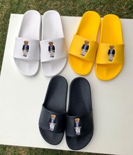 NOVO Polo Ralph Lauren Cayson Big Pony Spell Out Urso Floral Tiffany Sandália Slide comprar usado  Enviando para Brazil
