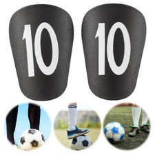 GER 2Pcs Mini Football Shin Pad Leg Protector Lightweight for Kids Adults Soccer comprar usado  Enviando para Brazil
