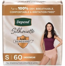 Depend silhouette incontinence for sale  Fairborn