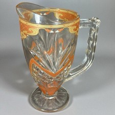 Carafe verre pressé d'occasion  Ribemont