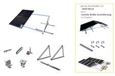 Solarny uchwyt fotowoltaiczny moduł zmiany dachu płaski garaż elektrownia balkonowa 10-40°, używany na sprzedaż  Wysyłka do Poland