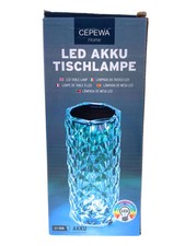 Led tischlampe kristall gebraucht kaufen  Deutschland