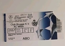 Club brugge milan d'occasion  Expédié en Belgium