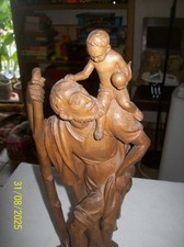 Holz heiligenfigur heil gebraucht kaufen  Rostock