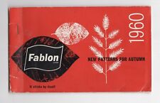 Fablon brochure new for sale  LLANWRTYD WELLS