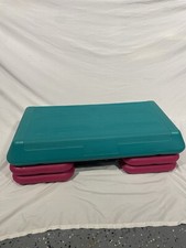THE STEP COMPANY SISTEMA DE TREINO EM CASA PLATAFORMA AERÓBICA ORIGINAL AZUL-PETRÓLEO ROSA ROXO, usado comprar usado  Enviando para Brazil