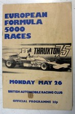 Thruxton official car for sale  LEICESTER