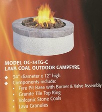 Round outdoor gas for sale  Hendersonville