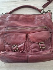 Weinrote ledertasche gebraucht kaufen  Grimma