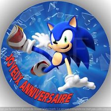 Sonic. décoration gâteau d'occasion  Dieuze