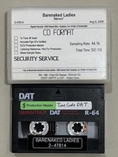 Usado, Barenaked Ladies - Maroon DAT Production Master Digital Audio Tape Cassette comprar usado Usado, Barenaked Ladies - Maroon DAT Production Master Digital Audio Tape Cassette comprar usado  Enviando para Brazil