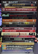 UPDATED Music and Concert DVDs - Fill your cart to save money, używany na sprzedaż  Wysyłka do Poland