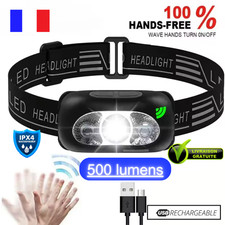 Lampe frontale rechargeable d'occasion  Montaigu