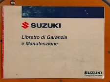 Suzuki libretto programma usato  Piombino