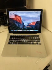 Apple MacBook Pro 13" Core 2 2.53GHz A1278 4GB RAM 320GB HDD 10.11 Office #755A comprar usado  Enviando para Brazil