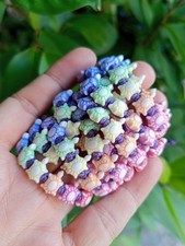 10 pulseiras de náilon encerado roxas tartaruga feitas à mão para crianças no atacado comprar usado  Enviando para Brazil