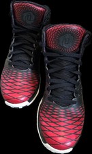 Tênis de basquete masculino Adidas Derrick Rose tamanho 13 preto/vermelho/branco comprar usado  Enviando para Brazil