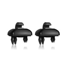 2 PZ CLIP GANCIO PARASOLE PER AUDI A3 A4 A5 Q3 Q5 TT S4 S5 STAFFA ALETTA nero na sprzedaż  Wysyłka do Poland