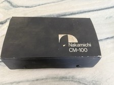 (2) Microfones condensadores + adaptadores de suporte Nakamichi CM-100 (CM100) comprar usado  Enviando para Brazil