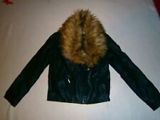 Mädchen imitat lederjacke gebraucht kaufen  Freyburg