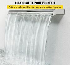  Fonte de cachoeira para piscina aço inoxidável recurso de água cachoeira para jardim comprar usado  Enviando para Brazil