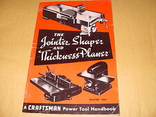 The Jointer, Shaper And Thickness Planer - Revised 1954 - As Photo na sprzedaż  Wysyłka do Poland