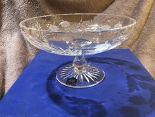 Stuart crystal pedestal for sale  IPSWICH