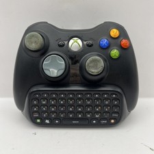 Oficjalna podkładka kontrolera bezprzewodowego Microsoft Xbox 360 oryginalna + CHATPAD - nieprzetestowana na sprzedaż  Wysyłka do Poland