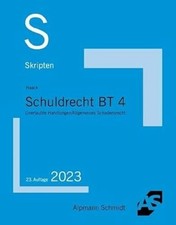 Skript schuldrecht unerlaubte gebraucht kaufen  Stuttgart