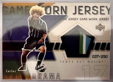 Camiseta Carlos Valderrama Upper Deck MLS usada em jogos 037/250 - 4 cores comprar usado  Enviando para Brazil