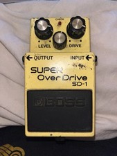 Boss super overdrive usato  Spedire a Italy