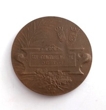 Medal Brąz Paris Maison-Lafittte Competition De Tir REF73859 na sprzedaż  Wysyłka do Poland