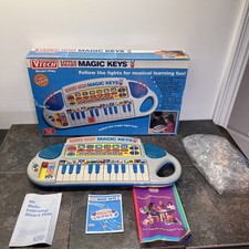 Vtech Little Smart Magic Keys Piano Brinquedo Infantil Teclado Musical Vintage comprar usado  Enviando para Brazil