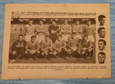 Napoli squadra foglio usato  Caserta