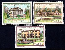 Itália 1980 Villas conjunto completo em perfeito estado, sem marca de charneira SC 1440-1442 comprar usado  Enviando para Brazil