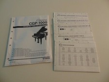 Piano digital Yamaha Clavinova CGP-1000 diagrama de circuito esquema placa layout comprar usado  Enviando para Brazil