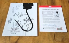 I Know What You Did Last Summer elenco 6x assinado 11x14 foto PSA LOA Madelyn Cline, usado comprar usado I Know What You Did Last Summer elenco 6x assinado 11x14 foto PSA LOA Madelyn Cline, usado comprar usado  Enviando para Brazil