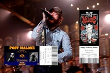 Concert ticket stub for sale  Crossville