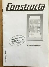 Constructa geschirrspülmaschi gebraucht kaufen  Deutschland