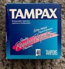 Tampax tampons box d'occasion  Expédié en Belgium