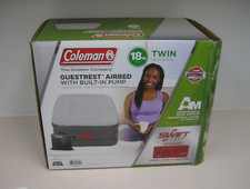Coleman GuestRest Cama 18" Colchão de Ar Extra Alto com Bomba Embutida Twin Usado, usado comprar usado  Enviando para Brazil
