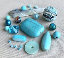 Vintage turquoise beads for sale  FLINT