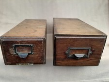 Antique oak library for sale  SUDBURY